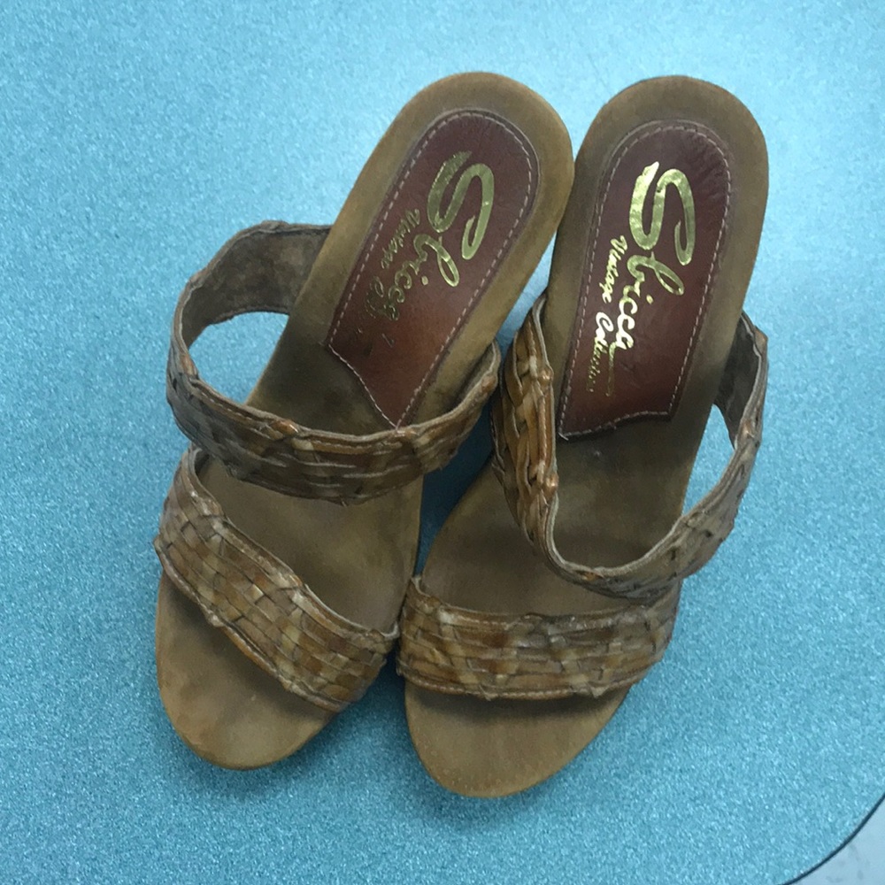 Sbicca vintage wedges
